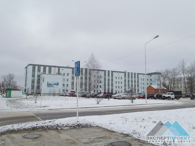 Натурное обследование строительных конструкций здания Урайской городской клинической больницы