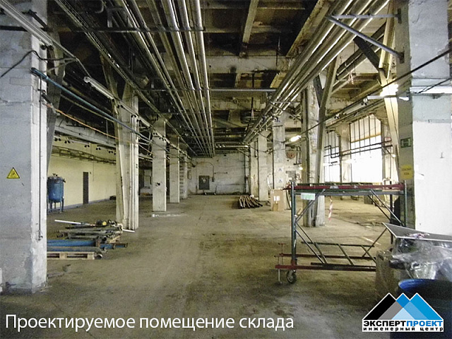 Рабочий проект по устройству и размещению склада