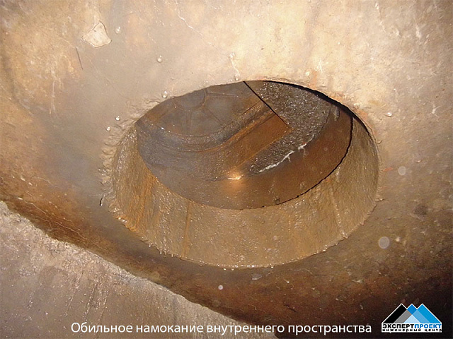 Натурное обследование технического состояния строительных конструкций проходного тоннеля магистральной тепловой сети
